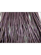 Lederschnur rund ca, 1,5mm - violett (metallic)