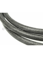 Kernlederriemen oval ca, 8,0 x 6,0mm - grau