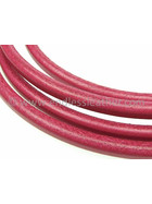 Kernlederriemen oval ca, 8,0 x 6,0mm - pink