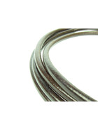 Kernlederriemen oval ca, 10,0 x 6,0mm - dunkelbraun