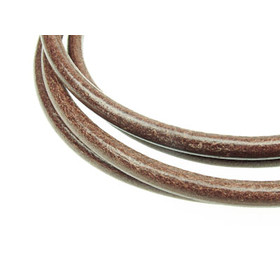 Kernlederriemen oval ca, 10,0 x 6,0mm - taupe