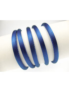 Seidenband rund gesäumt 4mm - royalblau