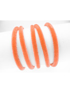 Samt rund gesäumt 6,0mm - tangerine