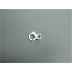 Silberkarabiner Achterform - 14,5mm