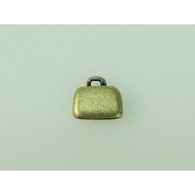 Zinn-Endkappe 10x2,0mm - Antik Gold