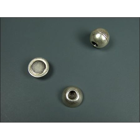 Magnetverschluss "Kugelform" 4,8mm